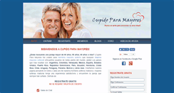 Desktop Screenshot of cupidoparamayores.com